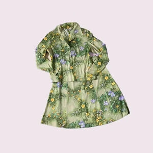 Vintage long sleeve and skirt set